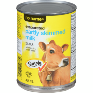 2% Evaporated Partly Skimmed Milk