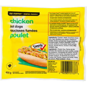 Chicken Hot Dogs
