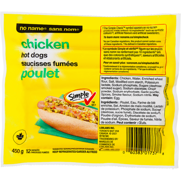 Chicken Hot Dogs